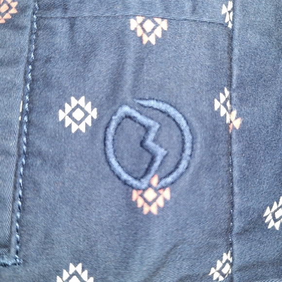 A pair of Magellan ladies shorts in a size 12. It features a geometric pattern. - Picture 5 of 5